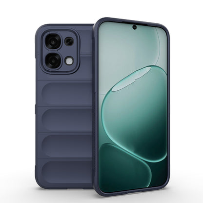 Oppo A6 Pro Kılıf Esnek TPU Oyuklu Arka Yüzey Tasarımlı Zore Etnik Silikon Kapak