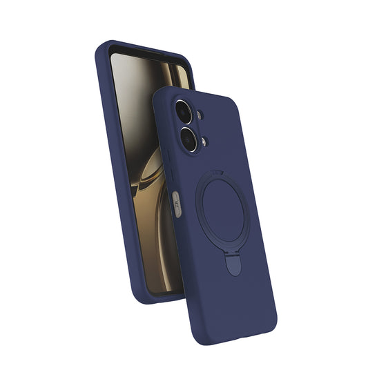 Oppo A6 Pro Kılıf M-safe Şarj Özellikli Standlı Zore Samara Kapak