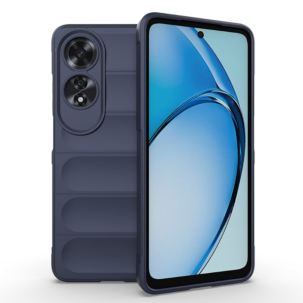 Oppo A60 Kılıf Esnek TPU Oyuklu Arka Yüzey Tasarımlı Zore Etnik Silikon Kapak