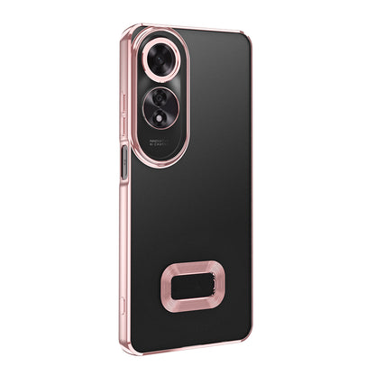 Oppo A60 Kılıf Kamera Korumalı Logo Gösteren Zore Omega Kapak