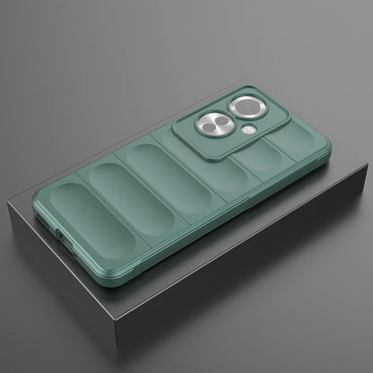 Oppo Reno 11F 5G Kılıf Esnek TPU Oyuklu Arka Yüzey Tasarımlı Zore Etnik Silikon Kapak