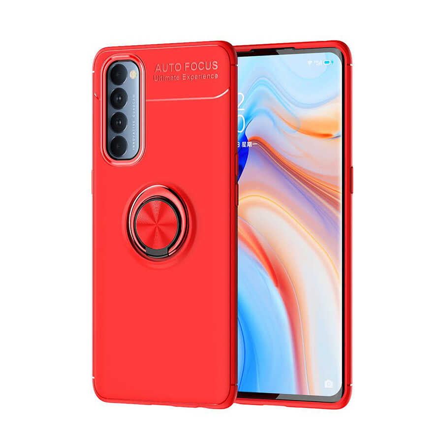 Oppo Reno 4 Pro 4G Kılıf Zore Ravel Silikon Kapak