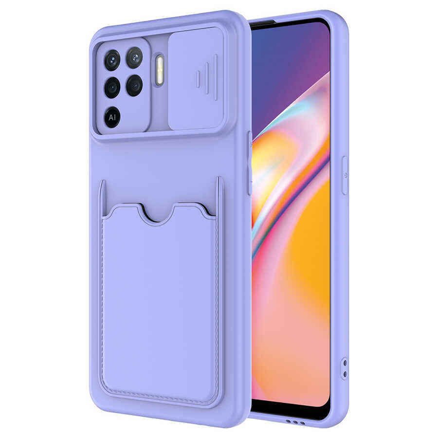 Oppo Reno 5 Lite Kılıf Zore Kartix Kapak