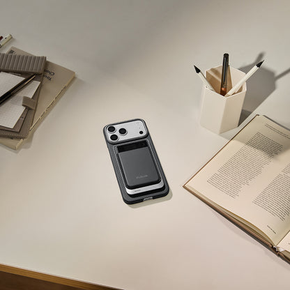 Pitaka Plaud Note Uyumlu Black Gray Serisi MagMod Kartlık ve Şarj Seti