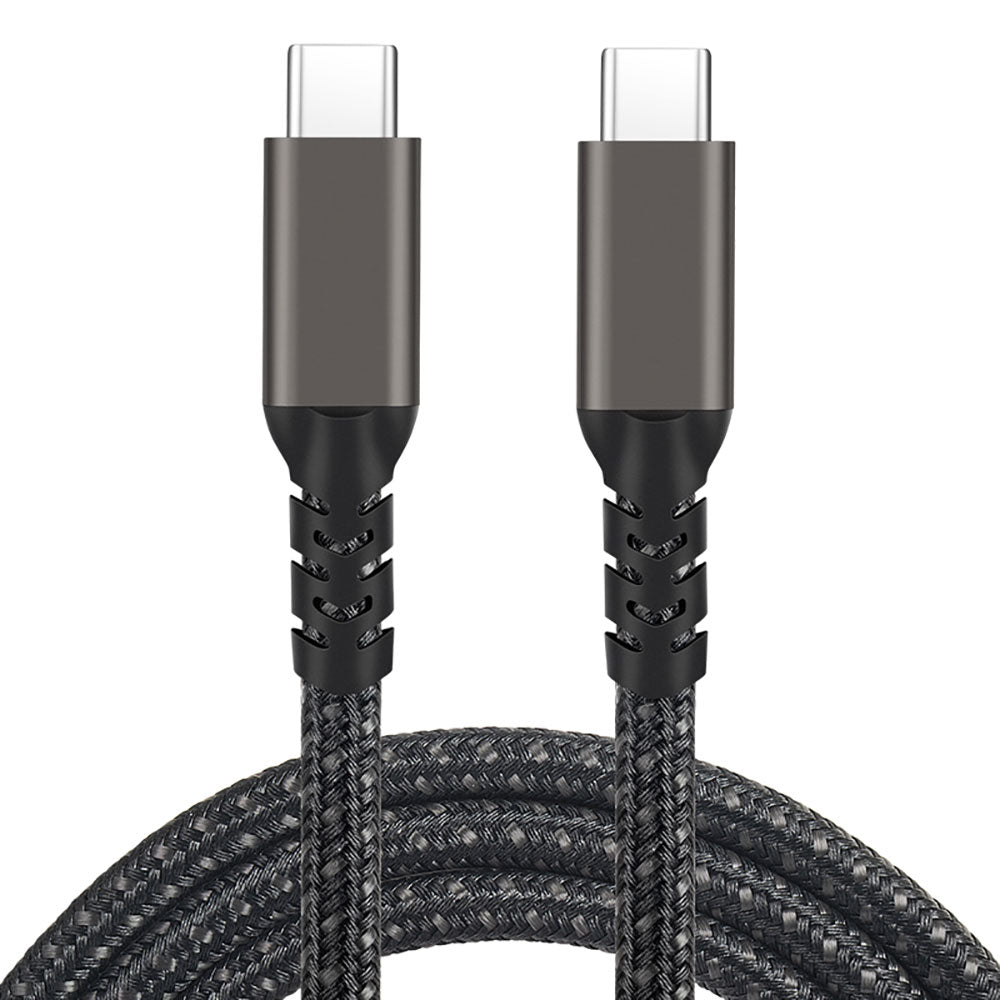 Qgeem 2.Jenerasyon Type-C to Type-C USB3.2 PD Data Kablosu 100W 20Gbps 4K@60Hz 1 Metre