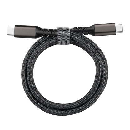 Qgeem 2.Jenerasyon Type-C to Type-C USB3.2 PD Data Kablosu 100W 20Gbps 4K@60Hz 3 Metre