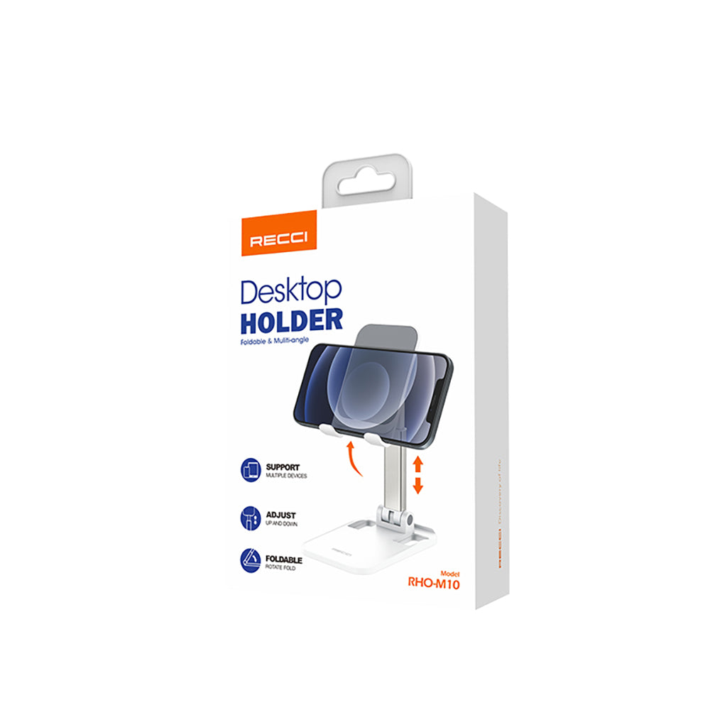 Recci RHO-M10 Ayarlanabilir Katlanabilir 90 Derece Dönebilen Telefon ve Tablet Standı