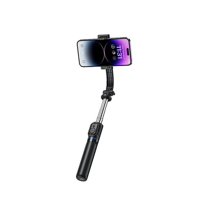Recci RSS-W03 Bluetooth 5.0 Uzaktan Kumandalı Çok Fonksiyonlu Selfie Çubuğu