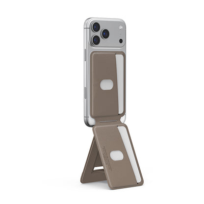 Skinarma Axis Serisi Foldable Stand Özellikli Deri Tasarımlı Kartlık