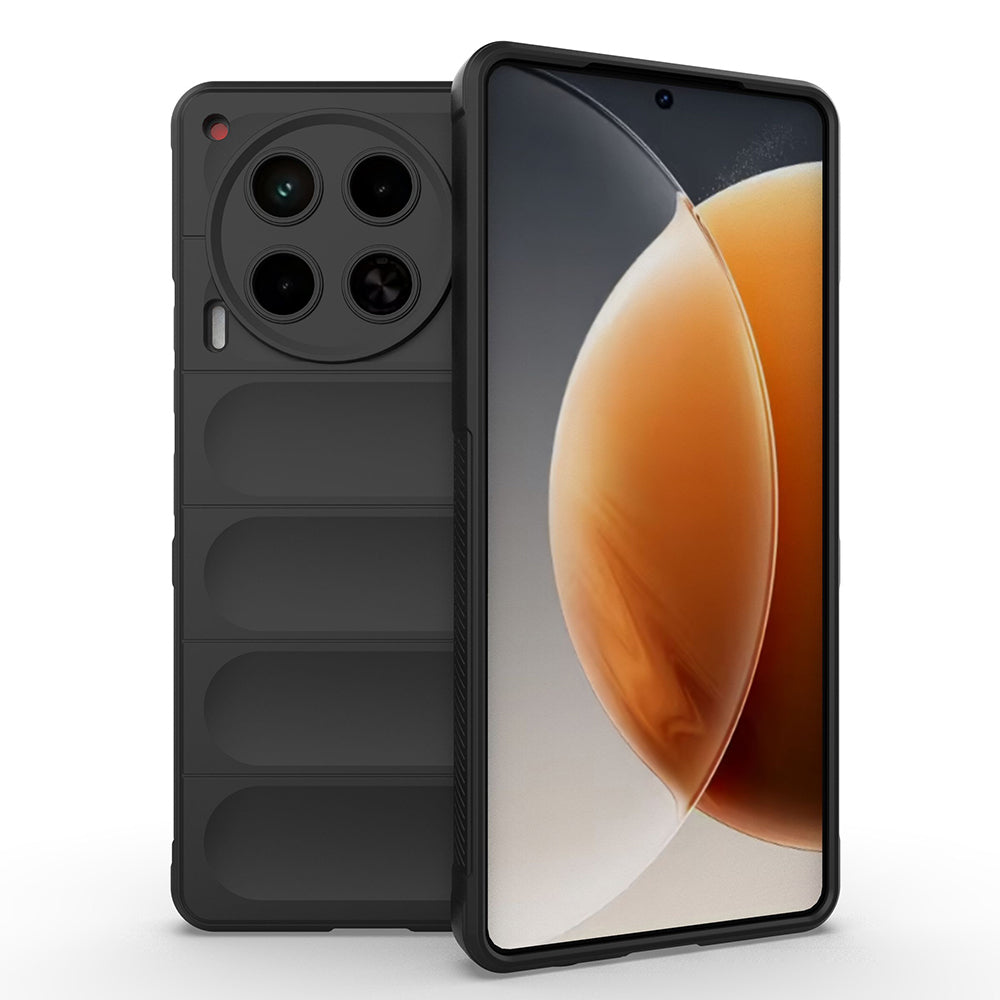 Tecno Camon 30 4G Kılıf Esnek TPU Oyuklu Arka Yüzey Tasarımlı Zore Etnik Silikon Kapak