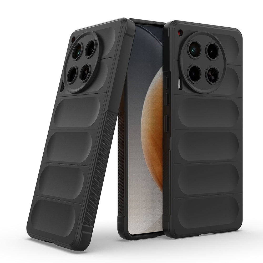 Tecno Camon 30 4G Kılıf Esnek TPU Oyuklu Arka Yüzey Tasarımlı Zore Etnik Silikon Kapak