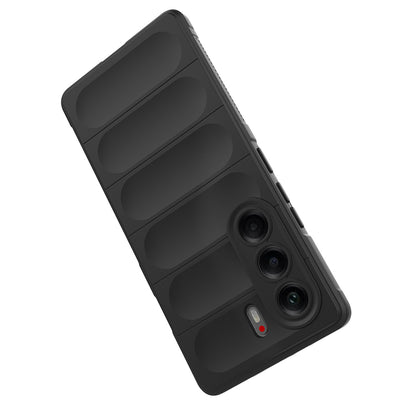 Tecno Camon 40 Pro Kılıf Esnek TPU Oyuklu Arka Yüzey Tasarımlı Zore Etnik Silikon Kapak