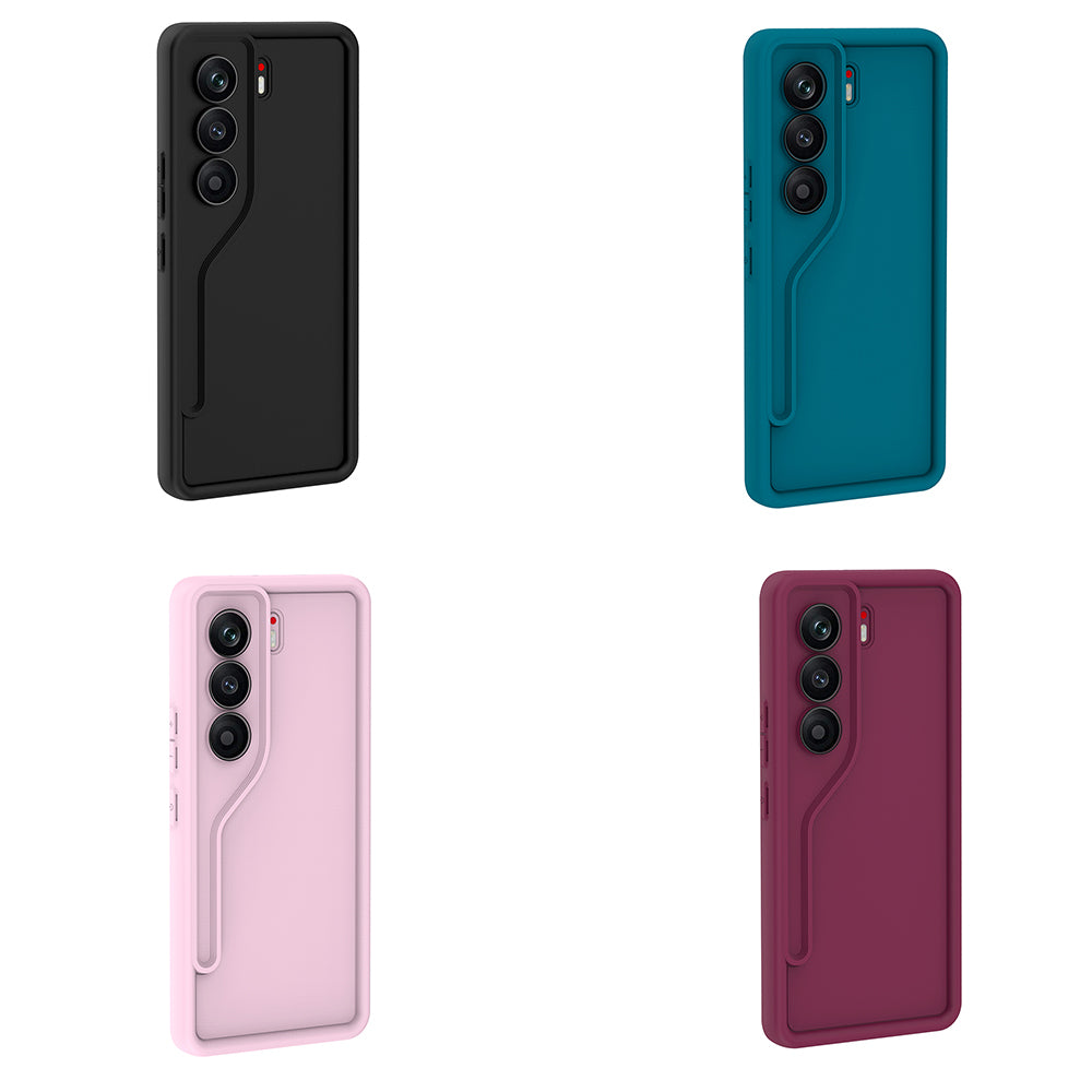 Tecno Camon 40 Pro Kılıf Kamera Korumalı Zore Ananas Kapak