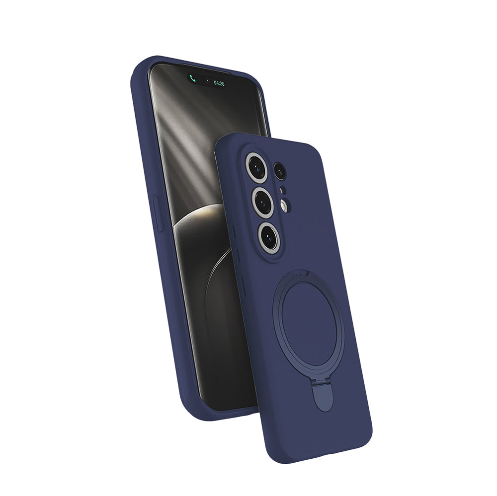 Tecno Camon 50 Pro Kılıf M-safe Şarj Özellikli Standlı Zore Samara Kapak