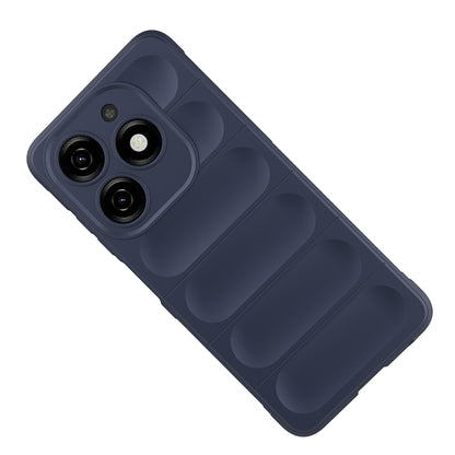Tecno Spark 20 Kılıf Esnek TPU Oyuklu Arka Yüzey Tasarımlı Zore Etnik Silikon Kapak