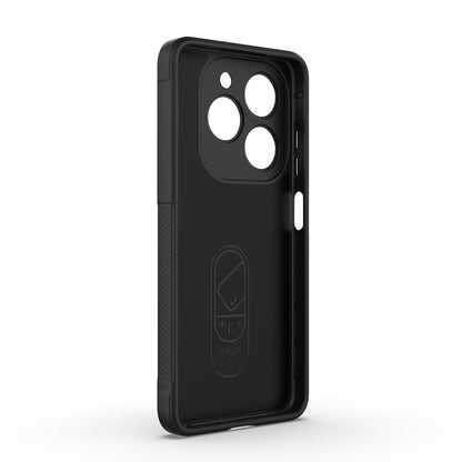 Tecno Spark 20C Kılıf Esnek TPU Oyuklu Arka Yüzey Tasarımlı Zore Etnik Silikon Kapak