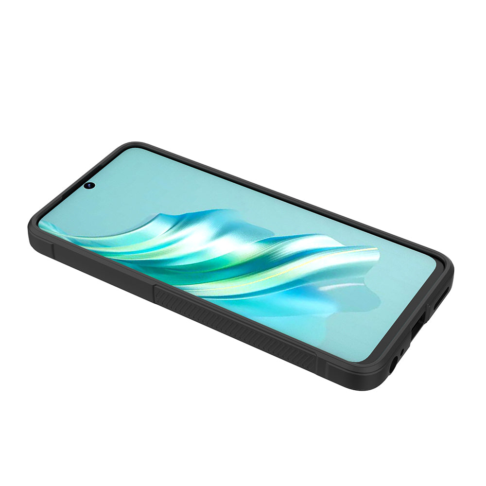 Tecno Spark 20C Kılıf Esnek TPU Oyuklu Arka Yüzey Tasarımlı Zore Etnik Silikon Kapak