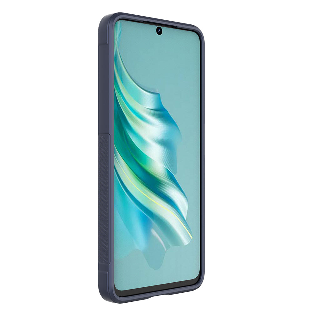 Tecno Spark 20C Kılıf Esnek TPU Oyuklu Arka Yüzey Tasarımlı Zore Etnik Silikon Kapak