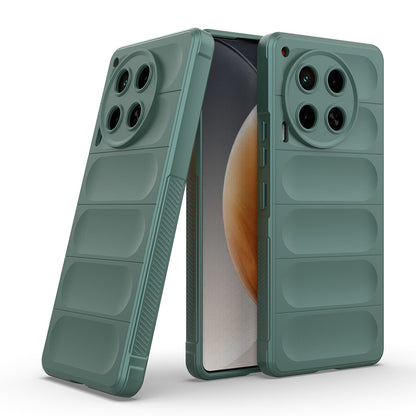 Tecno Spark 30 4G Kılıf Esnek TPU Oyuklu Arka Yüzey Tasarımlı Zore Etnik Silikon Kapak