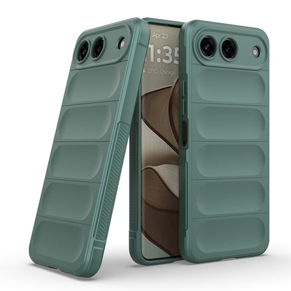 Tecno Spark 40 5G Kılıf Esnek TPU Oyuklu Arka Yüzey Tasarımlı Zore Etnik Silikon Kapak