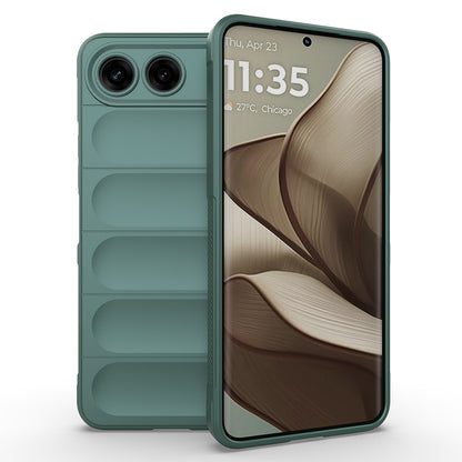 Tecno Spark 40 5G Kılıf Esnek TPU Oyuklu Arka Yüzey Tasarımlı Zore Etnik Silikon Kapak
