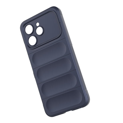 Tecno Spark 40 Kılıf Esnek TPU Oyuklu Arka Yüzey Tasarımlı Zore Etnik Silikon Kapak
