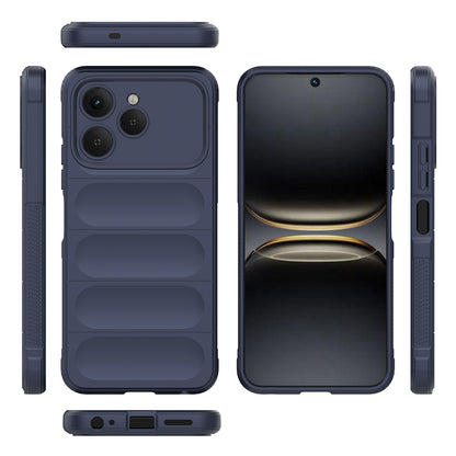 Tecno Spark 40 Kılıf Esnek TPU Oyuklu Arka Yüzey Tasarımlı Zore Etnik Silikon Kapak