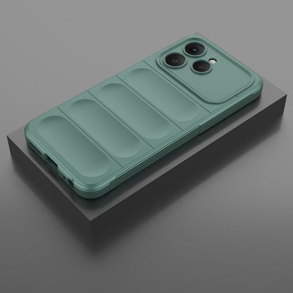 Tecno Spark 40 Kılıf Esnek TPU Oyuklu Arka Yüzey Tasarımlı Zore Etnik Silikon Kapak