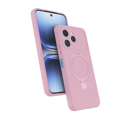 Tecno Spark 40 Kılıf M-safe Şarj Özellikli Standlı Zore Samara Kapak