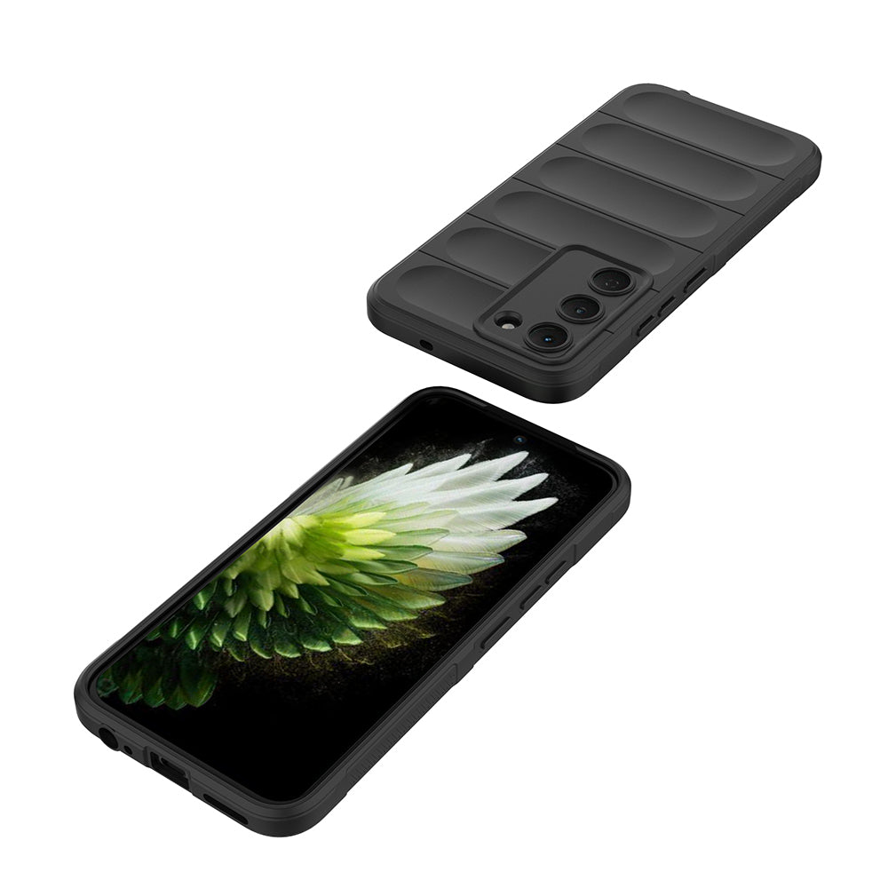 Tecno Spark 40 Pro Kılıf Esnek TPU Oyuklu Arka Yüzey Tasarımlı Zore Etnik Silikon Kapak