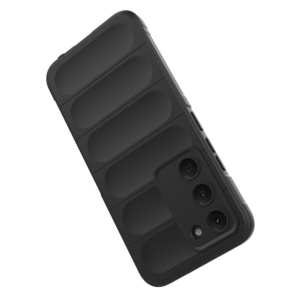 Tecno Spark 40 Pro Kılıf Esnek TPU Oyuklu Arka Yüzey Tasarımlı Zore Etnik Silikon Kapak