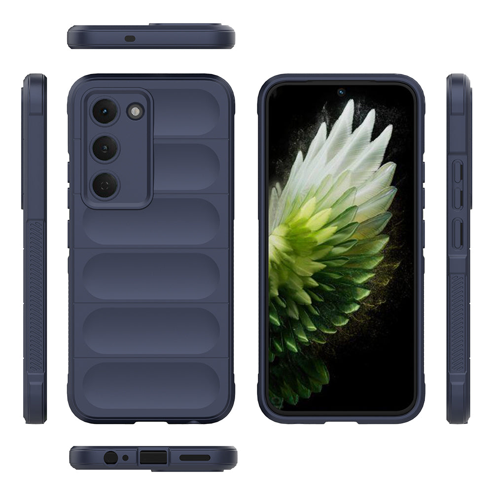 Tecno Spark 40 Pro Kılıf Esnek TPU Oyuklu Arka Yüzey Tasarımlı Zore Etnik Silikon Kapak