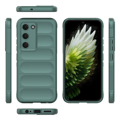 Tecno Spark 40 Pro Kılıf Esnek TPU Oyuklu Arka Yüzey Tasarımlı Zore Etnik Silikon Kapak