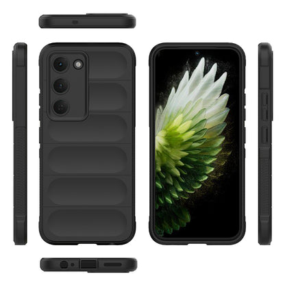 Tecno Spark 40 Pro Kılıf Esnek TPU Oyuklu Arka Yüzey Tasarımlı Zore Etnik Silikon Kapak