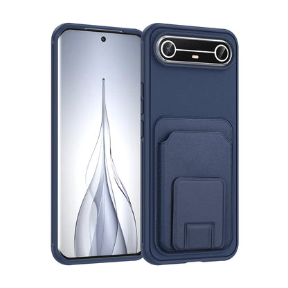 Tecno Spark Slim 5G Kılıf Kartlıklı TPU Zore Bikart Kapak