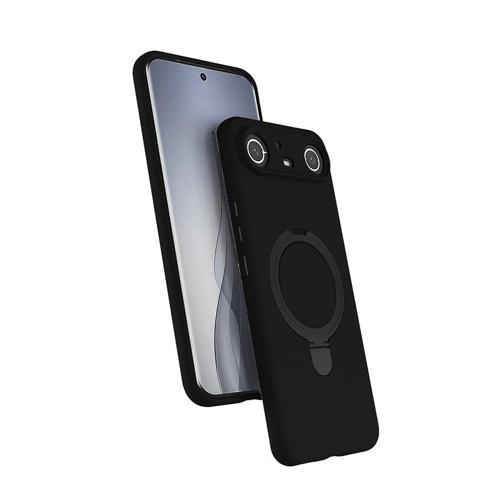 Tecno Spark Slim 5G Kılıf M-safe Şarj Özellikli Standlı Zore Samara Kapak