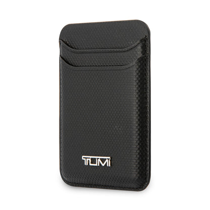 Tumi Orjinal Lisanslı 2 Hazneli Metal Logolu Deri Magnetik Kartlık