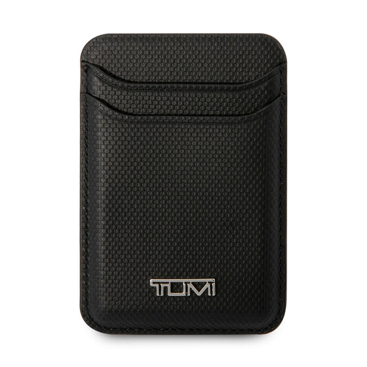 Tumi Orjinal Lisanslı 2 Hazneli Metal Logolu Deri Magnetik Kartlık