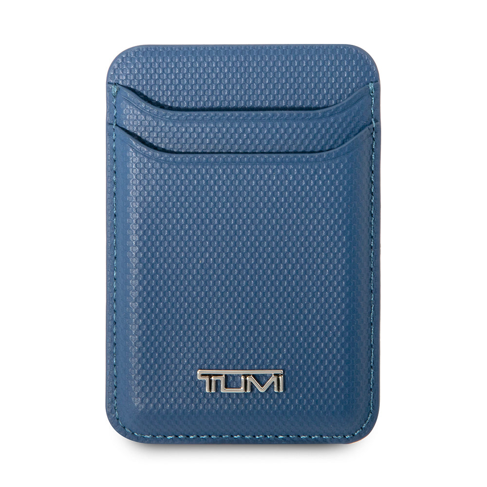 Tumi Orjinal Lisanslı 2 Hazneli Metal Logolu Deri Magnetik Kartlık