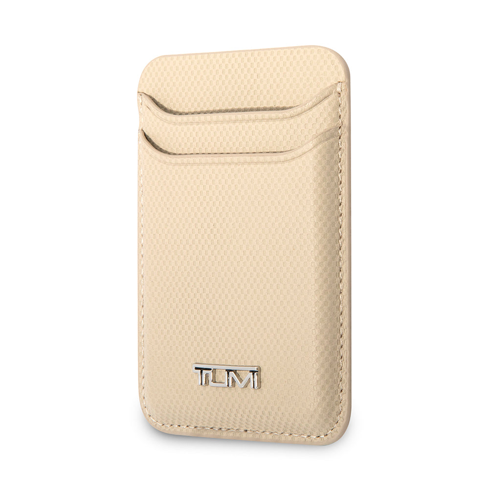 Tumi Orjinal Lisanslı 2 Hazneli Metal Logolu Deri Magnetik Kartlık