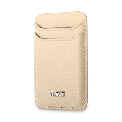 Tumi Orjinal Lisanslı 2 Hazneli Metal Logolu Deri Magnetik Kartlık