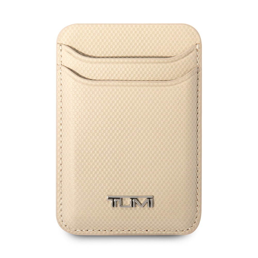 Tumi Orjinal Lisanslı 2 Hazneli Metal Logolu Deri Magnetik Kartlık