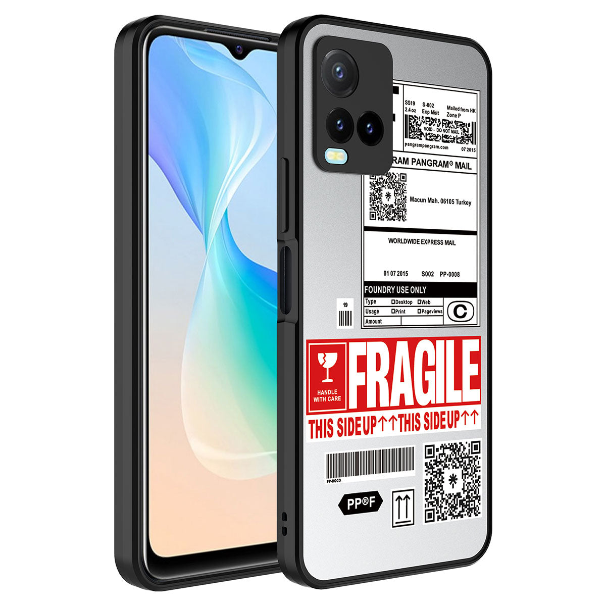 Vivo Y21S Kılıf Aynalı Desenli Kamera Korumalı Parlak Zore Mirror Kapak
