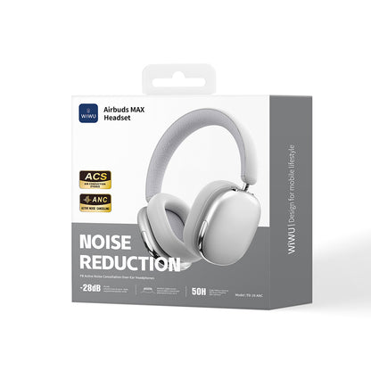 Wiwu Airbuds Max TD-16 ANC Aktif Gürültü Önleyicili Kulak Üstü Bluetooth Kulaklık v6.0