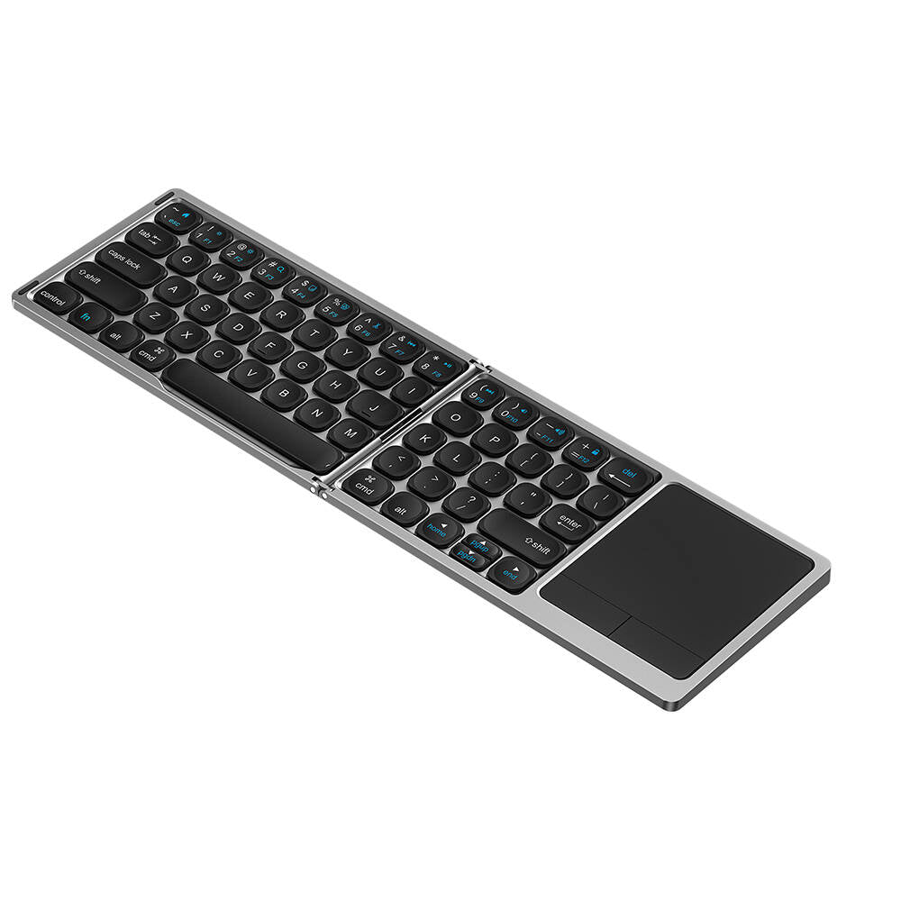 Wiwu FMK-04 Katlanabilir Bluetooth Kablosuz Multifonksiyonel Touchpad Klavye