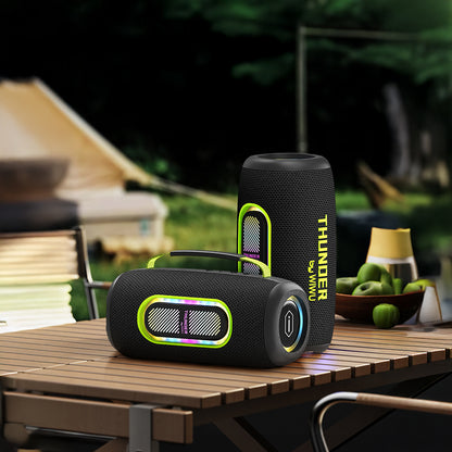 Wiwu H7 RGB Işıklı Askılı TWS Bluetooth Speaker Hoparlör v5.3 40W