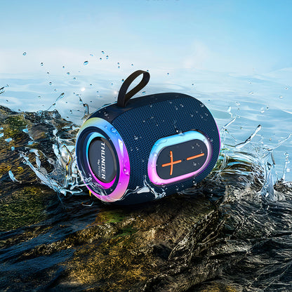 Wiwu H9 RGB Işıklı Askılı TWS Bluetooth Speaker Hoparlör v5.3 10W