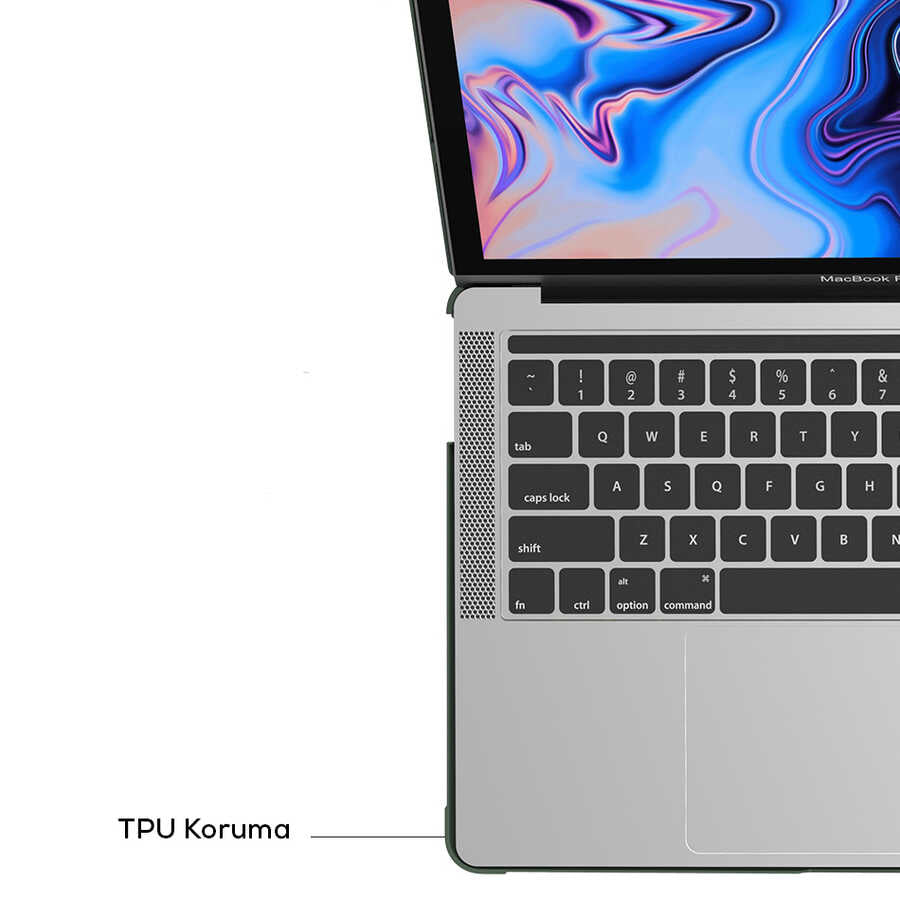 Macbook 13.3' New Pro 2018 Wiwu Macbook HP-01 iShield Kapak