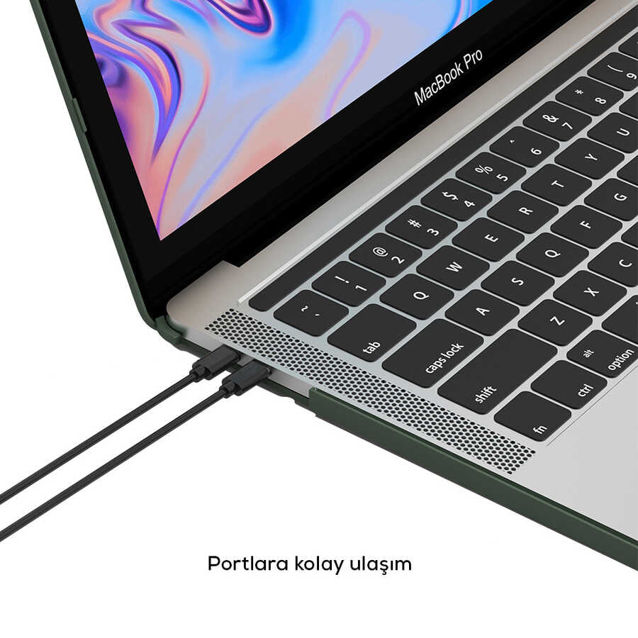 Macbook 13.3' New Pro 2018 Wiwu Macbook HP-01 iShield Kapak