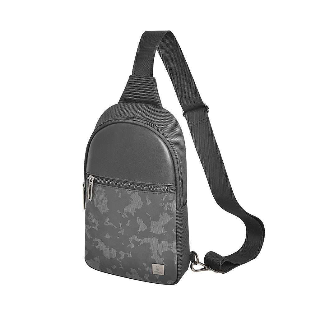Wiwu Salem Serisi Crossbody Su Geçirmez Polyester Kumaş Omuz Askılı Çapraz Vücut Çantası